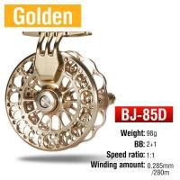 ราคา 98G 6สี Fly รอกตกปลา2 1BB รอกฟลายซุ้มไม้ขนาดใหญ่ CNC Machined โลหะทั้งหมดอัตราส่วนความเร็ว1 1ลาก Trolling ระบบรอกตกปลาน้ำเค็มรอกตกปลาสแตนเลส2แบริ่ง Swap ซ้ายและขวามือรอกฟลาย (9088038097)