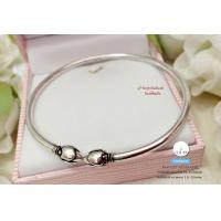 ราคา กำไลข้อมือเงินแท้92 5 กำไลหัวบัว รมดำ แบบตัน มีหลาย size ให้เลือกค่ะ หนัก 1 สลึง 3 สลึงตัน เรือนเงินแท้ (12342170780)