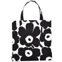 ราคา กระเป๋าผ้าแบบพกพาสไตล์ญี่ปุ่นหนาแบรนด์ดีไซเนอร์สำหรับผู้หญิงกระเป๋าสะพายไหล่ผ้าคอตตอนลายดอกไม้ฟินแลนด์ (20784618554)