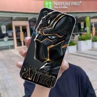 ราคา JIUMOO เคสสำหรับ Tecno Pova 2 Case Fashion Tide Black Panther Square Metallic Paint Phone Case Thin Pattern Silicone Casing Full Lens Cover Camera Protect Shockproof Cases (15432021947)