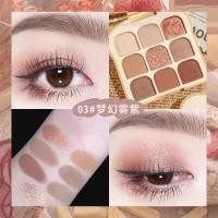 ราคา NOVO5645 NOVO SOFT EYES TOAST EYESHADOWS PALETTE โนโว อายแชโดว์ 9 สี แพ็กเกจขนมปัง น่ารัก เม็ดสีแน่น ติดทน นานทั้งวัน (15157864380)