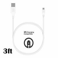 ราคา สายชาร์จ Micro USB 3ft สีขาวสำหรับ Samsung Galaxy S7โทรศัพท์มือถือแท็บเล็ต Kindle 714067854925 (10601009122)