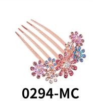 ราคา Fashion Crystal Diamond Hair Accessories Hair Insert Luxury Rhinestone Plate Hair Comb Elegant Hair Comb Hairpin (14856638217)