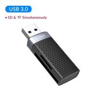 ราคา ORICO USB 3 0การ์ดรีดเดอร์แฟลชการ์ดหน่วยความจำอัจฉริยะ2ช่องสำหรับ TF SD Micro SD การ์ดอะแดปเตอร์แล็ปท็อปอุปกรณ์เสริมพีซี MacBook Linux (21170675411)