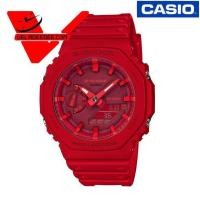 ราคา CASIO G SHOCK GA 2100 นาฬิกาข้อมือชาย สายเรซิ่น ประกัน CMG 1 ปี รุ่น GA 2100 1A3DR สีดำ เข็มพรายน้ำ GA 2100 1A1DR สีดำขีดดำ GA 2100 2ADR สีน้ำเงิน GA 2100 4ADR สีแดง (7099066180)