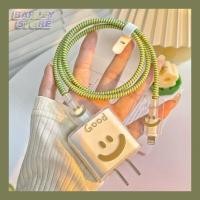 ราคา Barley ลายการ์ตูนหมีพูห์ 3 มิติ สำหรับ ที่ถนอมหัวชาร์จ ชุดเเต่งสาย ชุดถนอมสายชาร์จ สินค้ามีพร้อมส่ง รุ่น 14 pro max 11 Pro Max 12 13 Pro Max หัวชาร์จ 18W 20W (17364943918)