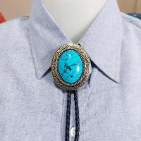 ราคา โบโลไทด์ สายถัก เทอร์คอยส์เม็ดใหญ่ สไตล์คาวบอยตะวันตก ใส่ได้ทั้งกับชุดคาวบอย สามารถขยับจัดระดับระยะ สั้น ยาว (15239620349)