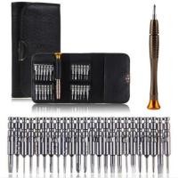 ราคา 25 In 1 Mini Precision ไขควงแม่เหล็กชุดอิเล็กทรอนิกส์ Torx ไขควงเครื่องมือซ่อมชุดสำหรับ iPhone กล้องนาฬิกา PC (21170822720)