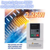 ราคา 380V 2 2KW VFD Variable Frequency Drive Inverter for Motor Speed Control 3 Phase Input Output (16491458995)