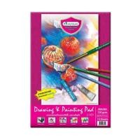 ราคา 150 แกรม 3 ขนาด Master Art Watercolor Drawing Paper สมุดวาดรูป สมุดวาดเขียน กระดาษสีน้ำ ลายรังผึ้ง (17251837062)