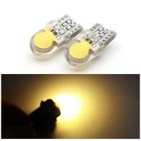ราคา ไฟหรี่LED ขั้วT10 COB2ชิพ ซิลิโคน 2หลอด สว่างมาก หลายสีให้เลือก (20035296104)