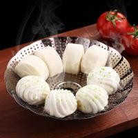 ราคา ตะแกรงนึ่งทรงโดม ถาดนึ่งสแตนเลสพับได้ ตะแกรงนึ่งทรงโดม สแตนเลสพับได้ ตะแกรง ประกอบอาหาร เอนกประสงค์ ต้ม นึ่ง ลวก ล้างผัก หรือใช้เป็นถาดวางผลไม้ Stainless foldable steam pan Convincing (14439731315)