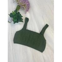 ราคา Shein เสื้อครอปสายเดี่ยวไหมพรม สายเดี่ยวผ้าไหมพรม แมทช์ง่ายมาก ผ้านิ่มผ้ายืดใส่สบาย 44125 (16352491296)