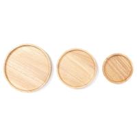 ราคา จานไม้ ถาดไม้ ทรงกลม The Woods Tale CIRCLE PLATE จากไม้แท้ธรรมชาติ มี 3 ไซส์ 6 8 10 นิ้ว (1755222779)