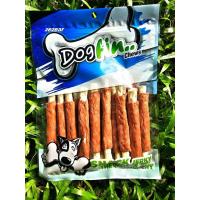 ราคา Dogfin ด็อกฟิน น่องไก่เล็กเคลือบเวเฟอร์ตับ สำหรับสุนัขทุกสายพันธุ์ (19471432444)