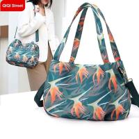 ราคา กระเป๋าพายข้าง ถุงผ้าลายใบบัวกระเป๋าข้ามร่างกายถุงผ้าใบกันน้ำฝรั่งเศสถุงช้อปปิ้งความจุขนาดใหญ่กระเป๋าสตรีเกาหลี2022ถุงสิริระเบิดใหม่ (16493977755)