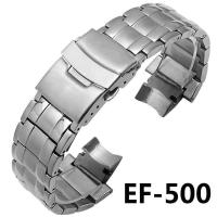ราคา New Casio สายนาฬิกาสแตนเลส EF 527 EF550 EF500 EF563 ชาย Edifice สายโลหะนาฬิกาอุปกรณ์เสริม (19861672542)