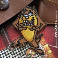ราคา Taz การ์ตูน ตัวรีดติดเสื้อ อาร์มรีด อาร์มปัก ตกแต่งเสื้อผ้า หมวก กระเป๋า แจ๊คเก็ตยีนส์ Movie Embroidered Iron on Patch (19458998881)