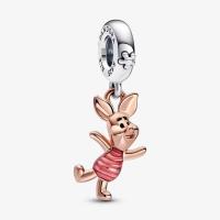ราคา New 925 sterling silver Winnie the Pooh Charm Collection Set fit pandora bracelet 2022 women fashion DIY fine jewelry valentines day gift for girlfriend (16112259829)