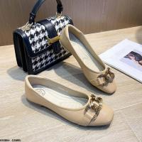 ราคา รองเท้าคัทชู เพื่อสุขภาพ งานหนังนิ่มมาก ทรงสวย พื้นนิ่ม ใส่สบายมาก แต่งโซ่ 650864 (18429149267)