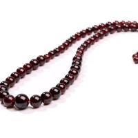 ราคา สร้อยคอคริสตัลธรรมชาติคริสตัลโกเมนสร้อยคอสีแดงม่วงโกเมนสร้อยคอลูกปัดหอคอย (20003030340)