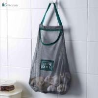 ราคา กระเทียมหอมถุงเก็บของห้องครัวที่เก็บผักผลไม้กระเป๋าตาข่ายถุงใส่ของที่เก็บเครื่องครัวอเนกประสงค์สำหรับใช้ในครัวเรือน (18851000687)