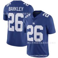 ราคา NFL Football Jersey Giants 26 White New York Saquon Barkley Jersey (19349123354)