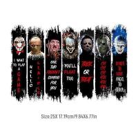 ราคา ตัวรีดติดเสื้อฮาโลวีน F 12 Chucky หัวกะโหลก มีด ตุ๊กตา รีดง่ายรีดติดทุกเนื้อผ้า (16550512923)