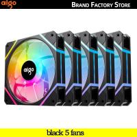 ราคา Aigo AM12PRO RGB พัดลม ventoinha PC 120มม ชุดพัดลมเคสคอมพิวเตอร์น้ำเย็น4Pin PWM CPU พัดลมระบายความร้อน3pin5v airb 12ซม lador (21164592567)