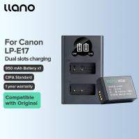 ราคา LLANO Canon LP E17 กล้องดิจิตอลเครื่องชาร์จแบตเตอรี่สำหรับ EOS750D EOS760D EOS00D EOS200D EOS770D EOSM3 EOSM5 EOSM6 RP 760D 200DII 77D 800D 850D EOS X8I M6 (16457995305)