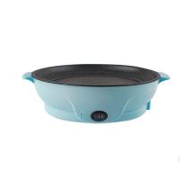 ราคา กระทะไฟฟ้ามินิ กระทะไฟฟ้าอเนกประสงค์ กะทะย่างเกาหลี บาร์บีคิวไร้ควัน กระทะปิ้งย่างในครัวเรือน A912 (12351333582)