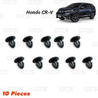 ราคา กิ๊บ ฝากระโปรง ยางรีดน้ำฝากระโปรง กิ๊บยึด แผงพลาสติกในห้องเครื่อง 10 ชิ้น สีดำด้าน สำหรับ Honda CR V (16948453981)