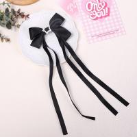 ราคา ริบบิ้นยาวแฟชั่นกิ๊บหนีบผมโบว์ริบบิ้นผ้าซาตินสีชมพูเกาหลีเครื่องประดับผมเด็กผู้หญิงห้าแฉกกิ๊บหนีบผมรูปดาวเกาหลี (20485974395)