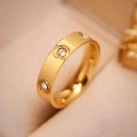 ราคา OYJR แหวนเพชรไม่ลอก แหวนสแตนเลสแท้ แหวนทองคำขาวผู้หญิง (16742413566)