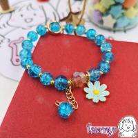 ราคา สร้อยข้อมือ จี้ดอกเดซี่ กำไลข้อมือ ลูกปัดคริสตัล สไตล์เกาหลี คริสตัลหินอ่อน ของขวัญ ปัจฉิม ของขวัญวันเกิด วาเลนไทน์ (18524489005)