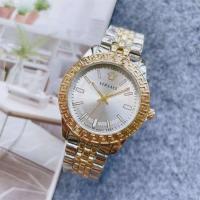 ราคา สต๊อกพร้อม ผู้ชายนาฬิกาควอตซ์คลาสสิกธุรกิจสแตนเลสผู้ชาย Versace นาฬิกาข้อมือแบรนด์กันน้ำที่สวยหรูแมงกะพรุนโลโก้ผู้ชายนาฬิกา (16566767760)