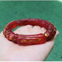 ราคา กำไลพระสมเด็จพุฒจารย์โตเนื้อหินหยกแดง เกลียว กำไลพระสมเด็จโต (20193710817)