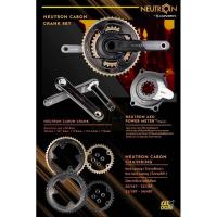 ราคา ชุดขาจานคาร์บอน Neutron Carbon Crankset by Farsport Sigeyi AXO Power Meter Spider (20811667054)
