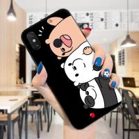 ราคา พร้อมสำหรับ Xiaomi Mi Max 1 Mi MAX 2 Mi MAX 3 Mi MIX 2 Mi MIX 2S Mi MIX 3 Pocophone F1 แหวนนิ้ว สายคล้อง เคสโทรศัพท์รูปหมีน่ารักลายการ์ตูนหมีสามตัวเคสซิลิโคน TPU นิ่มกันกระแทก (10138560826)