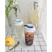 ราคา แก้วน้ำ เกาหลี Somethingplay Siliconcap Tritan Reusable Cup (15317888722)