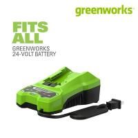 ราคา แท่นชาร์จเร็ว Greenworks 24V ที่ชาร์จแบตฯ สำหรับแบตเตอร์ Greenworks 24V (20642135527)