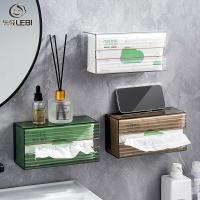 ราคา DANLE จัดส่งฟรี กล่องกระดาษทิชชูกันน้ำ กล่องกระดาษชำระติดผนังชั้นวางฟรีเจาะ กล่องกระดาษทิชชู่ห้องน้ำแบบไม่ต้องเจาะรู กล่องใส่กระดาษทิชชู่แบบติดผนัง ใช้ในห้องน้ำกันน้ำและกันความชื้น กล่องทิชชู่ติดผนัง 