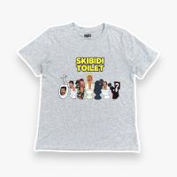 ราคา Skibidi Toilet สกรีนลายโถส้วมรวม เสื้อยืดเด็ก ผ้ายืด สีสวย ใส่สบาย (20698703497)