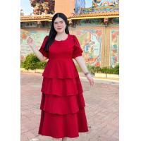 ราคา ฮ575 ร้านนี้ส่งไว เดรสเจ้าสาว เสื้อผ้าสาวอวบ แฟชั่นสาวอวบ ชุดสาวอวบสวยๆ ชุดคนอ้วน เสื้อผ้าเฟชั่นสาวอวบอ้วน (21317010158)