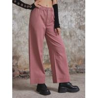 ราคา Cider Denim High Waist Pocket Wide Leg Jeans (20686935210)