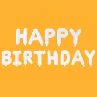 ราคา ลูกโป่งวันเกิด Happy Birthday ขนาด 16 นิ้ว ลูกโป่งอักษร ลูกโป่งตัวหนังสือวันเกิด อักษร ลูกโป่ง ป้ายวันเกิด ลูกโปร่ง (14720365354)