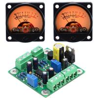 ราคา Free Postage VU Level Audio Meter Driver Board 2pcs VU Meter With Warm Color Sound Pressure Meter 9V 20V AC Input (20795187513)