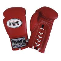 ราคา THAISMAI BG121 นวมชกมวย แบบเชือก นวมซ้อมมวย อุปกรณ์มวยไทย นวมต่อยมวย นวม แบบเชือก หนังแท้ สีแดง Boxing Gloves Red Leather Lace Up THAIFIGHTPRO (18822645097)