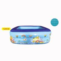 ราคา สระน้ำเป่าลมทรงสี่เหลี่ยม3เมตร3ชั้น 305x180x60cm สระว่ายน้ำใหญ่ สระน้ำเป่าลม สระว่ายน้ำเด็ก สระว่าย สระน้ำถูกๆใหญ่ (13263802498)