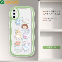 ราคา เคสโทรศัพท์ UCUC สำหรับ OPPO A53 2020 OPPPO A54 2021 OPPO A57 2022 OPPO A5S OPPO เคส A7เค้กการ์ตูนผู้หญิงกรอบนิ่ม (20892537067)